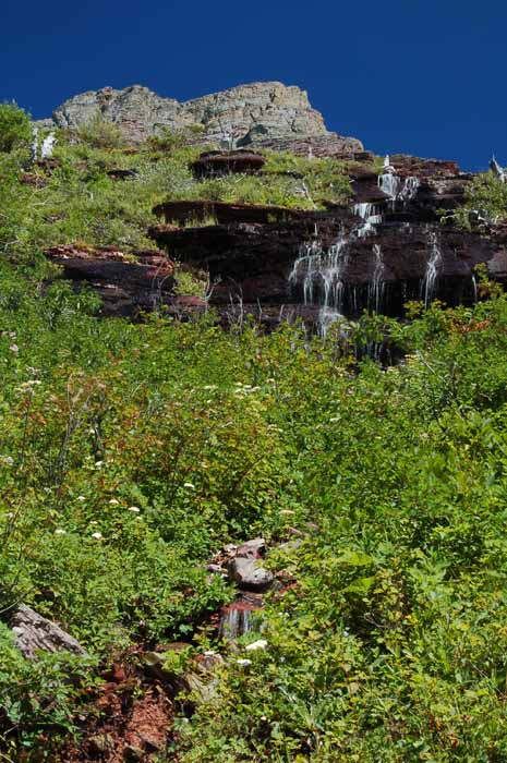 Ptarmigan Falls trail